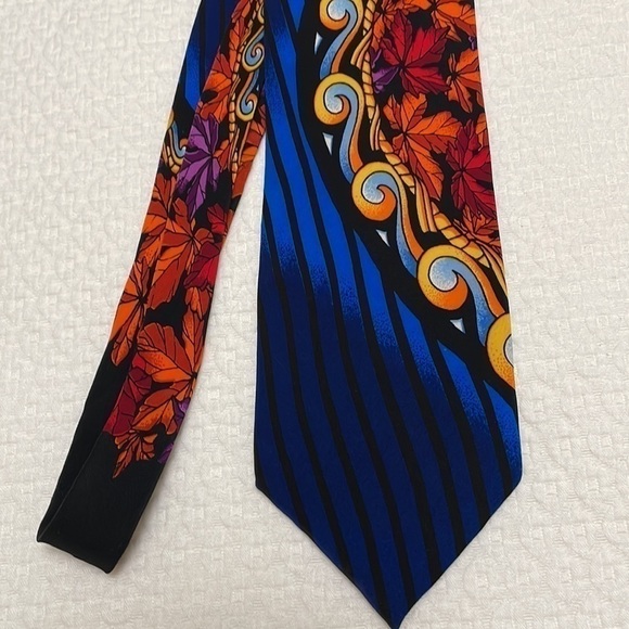 Rush Limbaugh No Boundaries Collection 100% Silk Tie—Colorful! Excellent Cond! - Picture 2 of 7